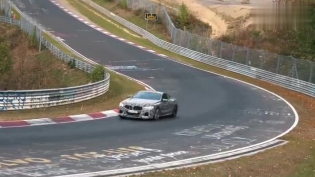 宝马M8 Coupe在纽博格林进行测试,搭载4.4T V8双涡轮增压发动机,动力将超过M8